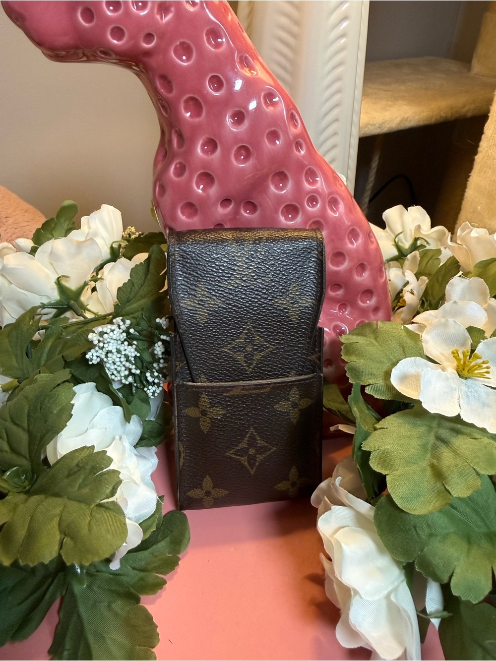 Louis Vuitton Brown Monogram Slim Case